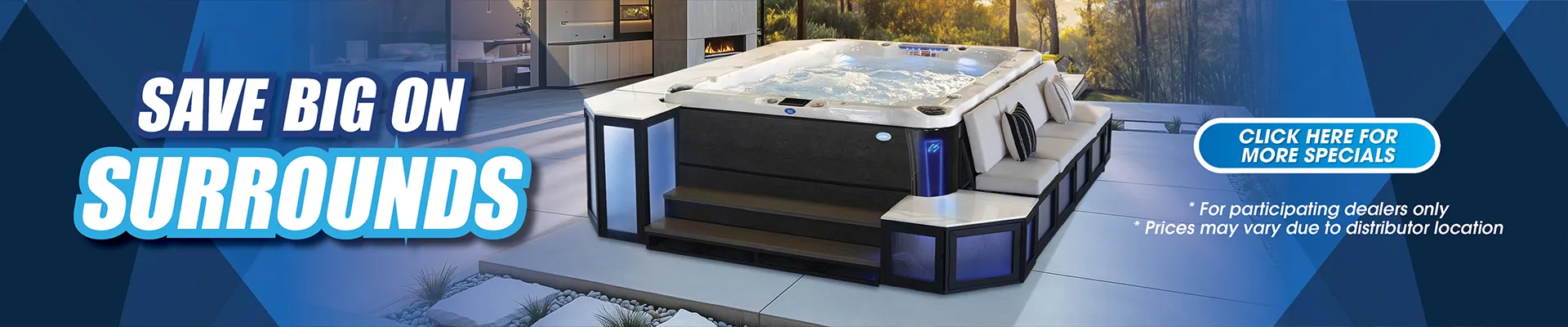 Calspas hot tub being used in a family setting - Rochester